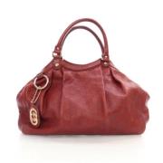 Gucci Vintage Pre-owned Laeder gucci-vskor Red, Dam