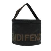 Fendi Vintage Pre-owned Canvas necessrer Black, Dam