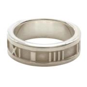 Tiffany & Co. Pre-owned Pre-owned Silver ringar Gray, Dam