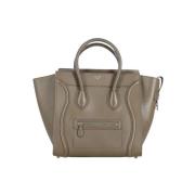 Celine Vintage Pre-owned Laeder totevskor Brown, Dam