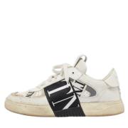 Valentino Vintage Pre-owned Laeder sneakers White, Dam