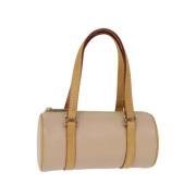 Burberry Vintage Pre-owned Laeder handvskor Beige, Dam