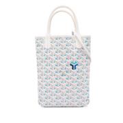 Goyard Vintage Pre-owned Tyg handvskor White, Dam