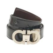 Salvatore Ferragamo Pre-owned Pre-owned Laeder skrp Black, Dam