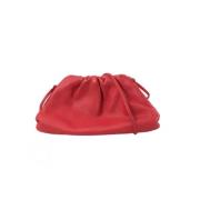 Bottega Veneta Vintage Pre-owned Laeder necessrer Red, Dam