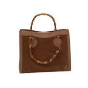 Gucci Vintage Pre-owned Mocka gucci-vskor Brown, Dam