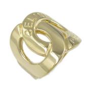 Celine Vintage Pre-owned Guld ringar Yellow, Dam