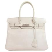 Hermès Vintage Pre-owned Laeder handvskor White, Dam