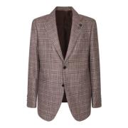 Lardini Elegant Beige Blazer Aw24 Beige, Herr