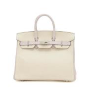 Hermès Vintage Pre-owned Laeder handvskor Beige, Dam