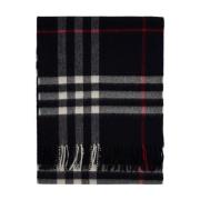 Burberry Klassisk Check Cashmere Scarf Blue, Unisex