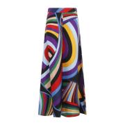 Emilio Pucci Multifärgade Byxor för Kvinnor Aw24 Multicolor, Dam