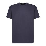 Tom Ford Blå T-shirt Minimalistisk Design Blue, Herr