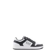 Emporio Armani EA7 Svarta Sneakers för Män Black, Herr