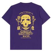 Edwin Ginza Secret T-shirt Lila Purple, Herr