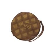 Chanel Vintage Pre-owned Canvas necessrer Brown, Dam