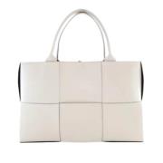 Bottega Veneta Vintage Pre-owned Laeder handvskor White, Dam