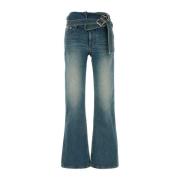 Y/Project Klassiska Denim Jeans Blue, Dam