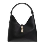 Furla Goccia Medium shopper väska Black, Dam