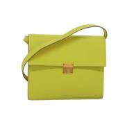 Hermès Vintage Pre-owned Laeder axelremsvskor Green, Dam