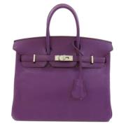 Hermès Vintage Pre-owned Laeder handvskor Purple, Dam