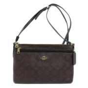 Coach Pre-owned Pre-owned Tyg handvskor Brown, Dam