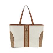 Guess Elegant Shopper Väska i Beige Beige, Dam