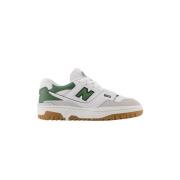 New Balance Låg silhuett ikoniska sneakers modell 550 White, Dam