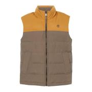 Timberland Vadderad Herr Outdoor Äventyr Gilet Brown, Herr