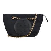 Tory Burch Svart Kedja Crossbody Väska Black, Dam