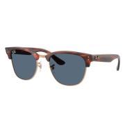 Ray-Ban Clubmaster Reverse solglasögon med Havana ram Brown, Unisex