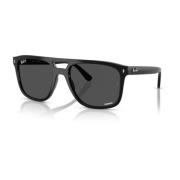 Ray-Ban Polariserade solglasögon Rb2213Ch 901/K8 Svart/Grå Black, Unis...