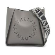 Stella McCartney Kornad Alter Mat Logo Crossbody Väska Gray, Dam