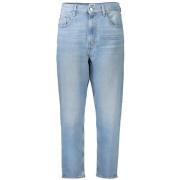 Tommy Hilfiger Ultra High Tapered Mom Jeans Blue, Dam