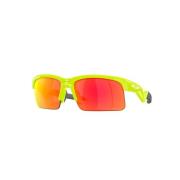 Oakley Ungdomssport solglasögon gula wraparound Yellow, Herr