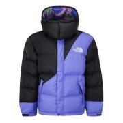 The North Face Färgglad Block Dunjacka med Huva Multicolor, Herr