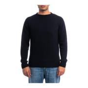 Dondup Stilig Crew Neck Sweater Blue, Herr