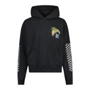 Rhude Moonlight Tropics Svart Hoodie Black, Herr