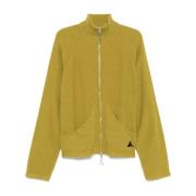 ROA Gul Mohair Cardigan Yellow, Herr