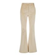 Momoni Beige Satsuki Byxor Beige, Dam