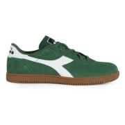 Diadora Suede Tokyo Sneakers med Logo Print Green, Herr