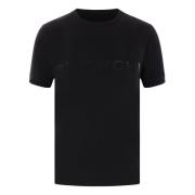 Givenchy Logo Print Bomull T-shirt Black, Dam