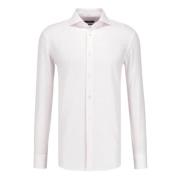 Hugo Boss Vit Slim Fit Skjorta med Knäppta Manschetter White, Herr