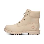 Timberland Elegant Beige Snörstövlar Beige, Dam