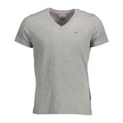 Tommy Hilfiger Grå Bomull Herr T-shirt Gray, Herr