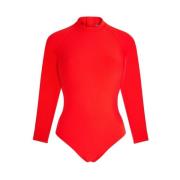 Vilebrequin En-delad Jacquard Vichy Rashguard med UV-skydd för damer R...