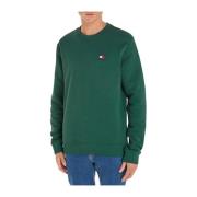 Tommy Jeans Grön Tröja Regular Fit Green, Herr