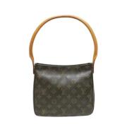 Louis Vuitton Vintage Pre-owned Canvas handvskor Brown, Dam