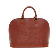 Louis Vuitton Vintage Pre-owned Laeder handvskor Brown, Dam