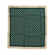 Guess Logo Print Scarves och Foulard Green, Dam